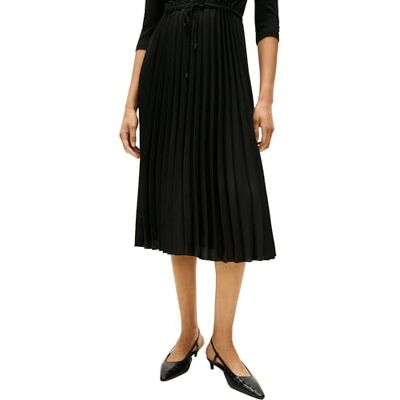 Tommy Hilfiger Damen Kleid Slim Rib Mix Midi-Länge Tommy Hilfiger Damen Kleid Slim Rib Mix Midi-Länge