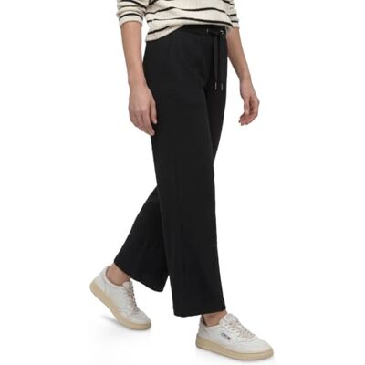 Street One High Waist Wide Leg Hose im Casual Fit Black 38 Street One High Waist Wide Leg Hose im Casual Fit Black 38