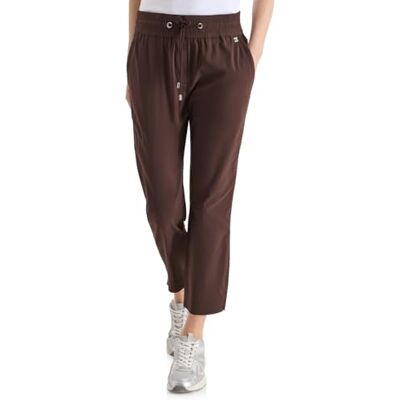Cecil Mid Waist Slim Leg Hose im Casual Fit Brown Cacao L Cecil Mid Waist Slim Leg Hose im Casual Fit Brown Cacao L