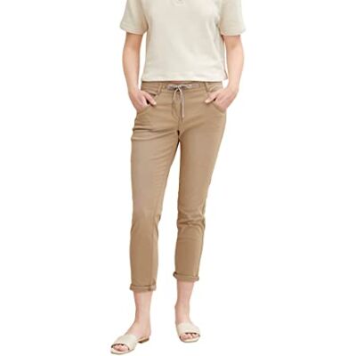 TOM TAILOR Damen Tapered Relaxed Fit Hose TOM TAILOR Damen Tapered Relaxed Fit Hose
