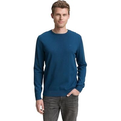 TOM TAILOR Damen 1012976 Pullover, 21373 Medium Silver Grey Melange, XXL EU TOM TAILOR Damen 1012976 Pullover, 21373 Medium Silver Grey Melange, XXL EU