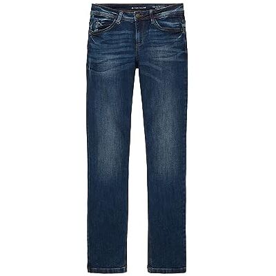 TOM TAILOR Damen Alexa Straight Jeans, 10281 Mid Stone Wash Denim, 33W / 30L TOM TAILOR Damen Alexa Straight Jeans, 10281 Mid Stone Wash Denim, 33W / 30L