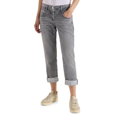 Cecil Straight Leg Jeans Light Grey wash 36 Cecil Straight Leg Jeans Light Grey wash 36