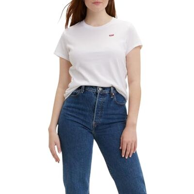 Levi's Damen Perfect Tee White S Levi's Damen Perfect Tee White S
