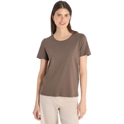 Cecil Damen Basic T-Shirt mit Rundhals in Unifarbe Cecil Damen Basic T-Shirt mit Rundhals in Unifarbe