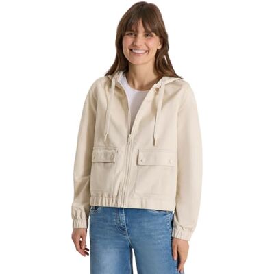 Cecil Damen Jacke mit Kapuze und Elastikbund Cecil Damen Jacke mit Kapuze und Elastikbund