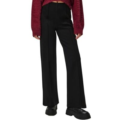 LeGer by Lena Gercke LeGer Valentine Pants Stoffhose Damen mit weitem Bein High-Waist Passform Hose aus Viskose Mode für Damen by Lena Gercke Gr. 34-44 LeGer by Lena Gercke LeGer Valentine Pants Stoffhose Damen mit weitem Bein High-Waist Passform Hose aus Viskose Mode für Damen by Lena Gercke Gr. 34-44