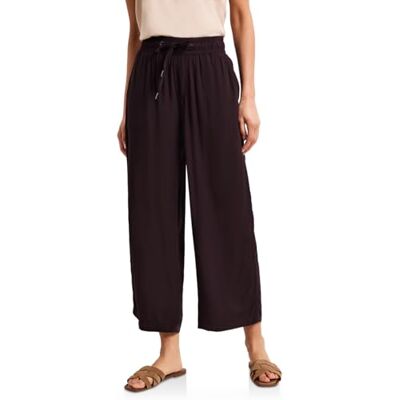 Street One Wide Leg Hose deep Earth 40 Street One Wide Leg Hose deep Earth 40