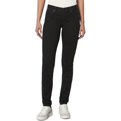 Marc O' Polo Denim Damen Jeanshose mit Stretch-Anteil Slim Fit, Schwarz (Multi/Worn Out Black), W29/L32 Marc O' Polo Denim Damen Jeanshose mit Stretch-Anteil Slim Fit, Schwarz (Multi/Worn Out Black), W29/L32
