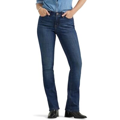 Lee Damen Ultra Lux Comfort with Flex Motion Bootcut Jeans, Royal Chakra, 42 Lee Damen Ultra Lux Comfort with Flex Motion Bootcut Jeans, Royal Chakra, 42