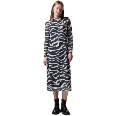 Street One Studio Damen Gemustertes Mesh-Kleid Street One Studio Damen Gemustertes Mesh-Kleid