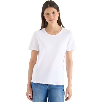 Cecil Basic T-Shirt mit Rundhals in Unifarbe Cecil Basic T-Shirt mit Rundhals in Unifarbe
