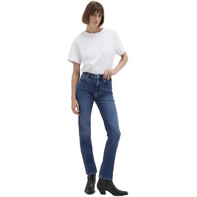 Mavi Damen Kendra Straight Jeans, per Pack Blau (Indigo Blue Sateen STR 28925), No Aplica (Herstellergröße: 32/32) Mavi Damen Kendra Straight Jeans, per Pack Blau (Indigo Blue Sateen STR 28925), No Aplica (Herstellergröße: 32/32)