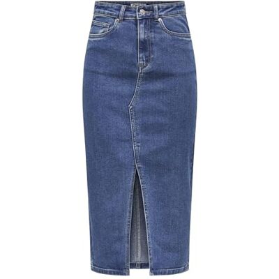 ONLY Onlsiri Front Slit Skirt DNM Gua Noos ONLY Onlsiri Front Slit Skirt DNM Gua Noos
