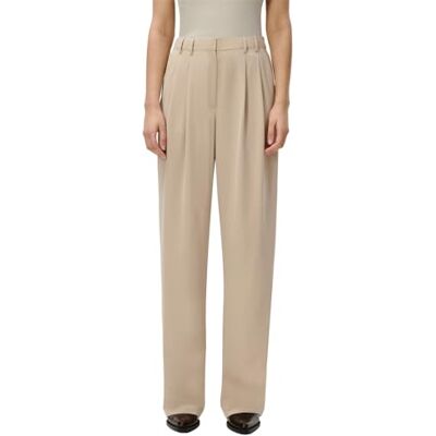 LeGer by Lena Gercke LeGer Kora Hose Stoffhose Damen mit Bundfalten lockere Passform Anzughose mit Satin-Finish Mode für Damen by Lena Gercke Gr. 34-44 LeGer by Lena Gercke LeGer Kora Hose Stoffhose Damen mit Bundfalten lockere Passform Anzughose mit Satin-Finish Mode für Damen by Lena Gercke Gr. 34-44