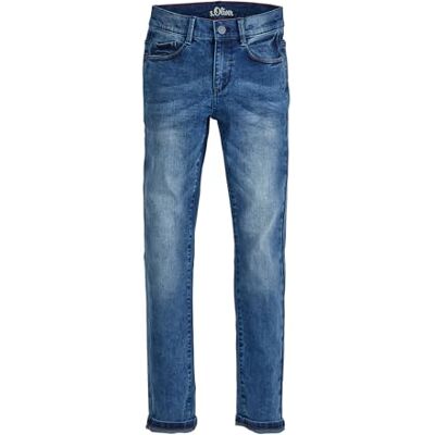 s.Oliver Jungen Skinny Seattle / Slim Fit Mid Rise Leg Jeans, Blau, 140 Slim EU s.Oliver Jungen Skinny Seattle / Slim Fit Mid Rise Leg Jeans, Blau, 140 Slim EU