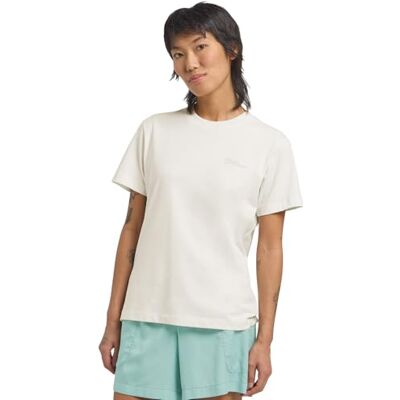 Jack Wolfskin Damen Essential W T-Shirt, Cotton White, XXL EU Jack Wolfskin Damen Essential W T-Shirt, Cotton White, XXL EU