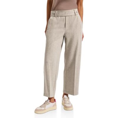 Street One Straight Leg Melange Hose Malted beige 40 Street One Straight Leg Melange Hose Malted beige 40