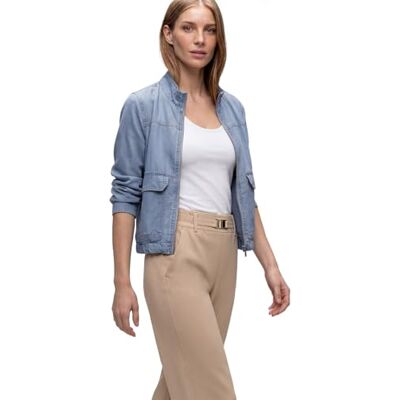 Street One Blouson mit Stehkragen aus Lyocell Street One Blouson mit Stehkragen aus Lyocell