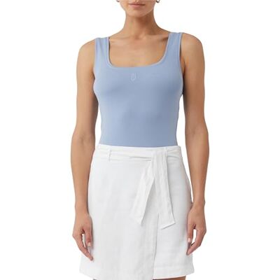comma casual identity Damen 2167049 T-Shirt, blau, 34 comma casual identity Damen 2167049 T-Shirt, blau, 34