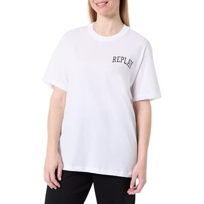 Replay Damen W3623f T-Shirt (1er Pack) Replay Damen W3623f T-Shirt (1er Pack)