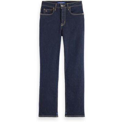 Scotch & Soda Damen The Sky Straight Jeans, Clean Blue, 27W / 30L EU Scotch & Soda Damen The Sky Straight Jeans, Clean Blue, 27W / 30L EU