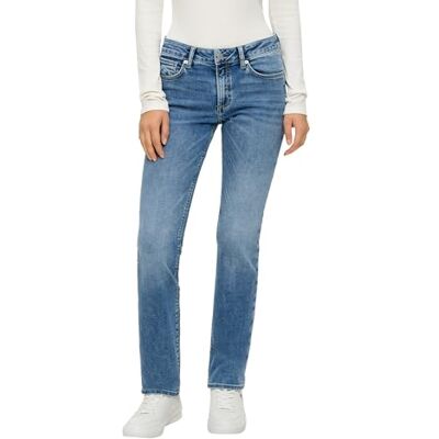 QS Jeans Catie/Slim Fit/Mid Rise/Straight Leg QS Jeans Catie/Slim Fit/Mid Rise/Straight Leg