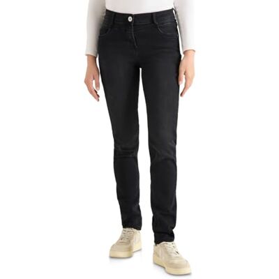 Cecil Slim Fit Jeans Black Washed 31 Cecil Slim Fit Jeans Black Washed 31