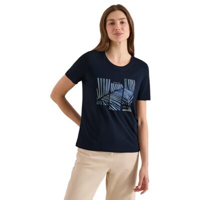 Cecil Damen T-Shirt mit Rundhals und Artwork Cecil Damen T-Shirt mit Rundhals und Artwork