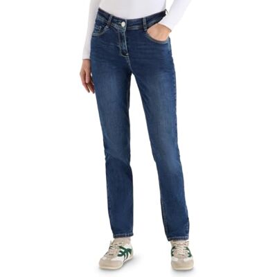 Cecil Jeans im Slim Fit mid Blue wash 32 Cecil Jeans im Slim Fit mid Blue wash 32