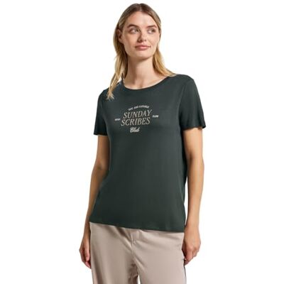Street One Damen T-Shirt mit Wording Street One Damen T-Shirt mit Wording