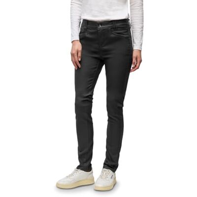 Street One Slim Fit Coated Hose Black 44 Street One Slim Fit Coated Hose Black 44