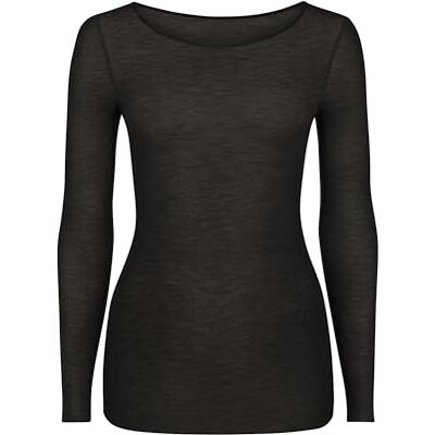 Nur Die Light & Warm Longsleeve mit Kaschmir Oberteil leicht warm weich langärmlig elegant Langarm-Unterhemd Damen Nur Die Light & Warm Longsleeve mit Kaschmir Oberteil leicht warm weich langärmlig elegant Langarm-Unterhemd Damen