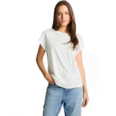 TOM TAILOR T-Shirt mit Knotendetail TOM TAILOR T-Shirt mit Knotendetail