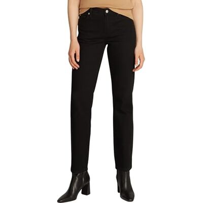 Tommy Hilfiger Damen Jeans Hose Classic Straight Leg Fit, Schwarz (Black), 28W/32L Tommy Hilfiger Damen Jeans Hose Classic Straight Leg Fit, Schwarz (Black), 28W/32L