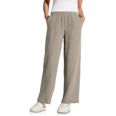 Street One Wide Leg Musselin Hose Street One Wide Leg Musselin Hose