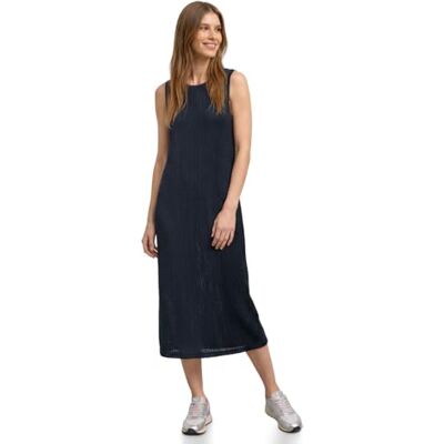 Street One Damen Midikleid aus Spitze mit Rundhals Street One Damen Midikleid aus Spitze mit Rundhals