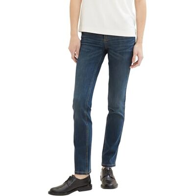 TOM TAILOR Damen Alexa Straight Jeans,10281 mid Stone wash Denim, 27/32 TOM TAILOR Damen Alexa Straight Jeans,10281 mid Stone wash Denim, 27/32