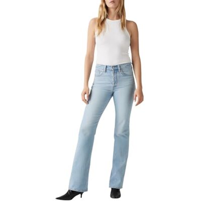 Levi's Damen Wedgie Boot, Blasted Stone Clean, 27W / 30L Levi's Damen Wedgie Boot, Blasted Stone Clean, 27W / 30L
