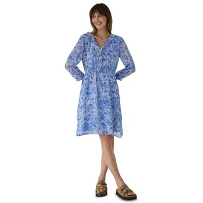 Street One Studio Knielanges Kleid mit floralem Print Street One Studio Knielanges Kleid mit floralem Print