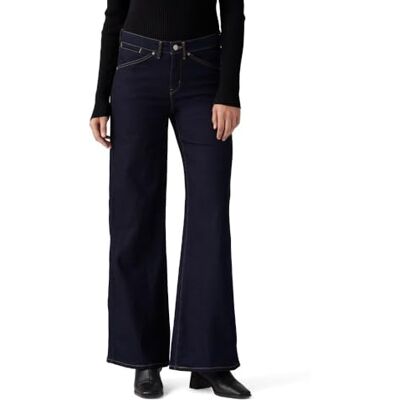 Levi's Damen 318 Styled Shaping Wide Leg Jeans, Darkest Sky, 32W / 32L Levi's Damen 318 Styled Shaping Wide Leg Jeans, Darkest Sky, 32W / 32L