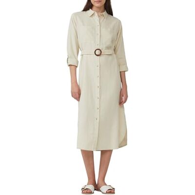 s.Oliver Hemdblusenkleid im Relaxed Fit mit geflochtenem Gürtel s.Oliver Hemdblusenkleid im Relaxed Fit mit geflochtenem Gürtel