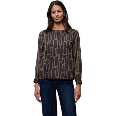 Street One Gemusterte Chiffon Bluse Street One Gemusterte Chiffon Bluse
