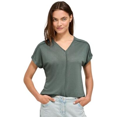 Cecil Damen T-Shirt mit Deko-Nähten Cecil Damen T-Shirt mit Deko-Nähten
