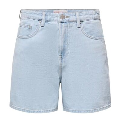 ONLY Female Jeans-Shorts ONLPHINE Hohe Taille Normal geschnitten Shorts ONLY Female Jeans-Shorts ONLPHINE Hohe Taille Normal geschnitten Shorts