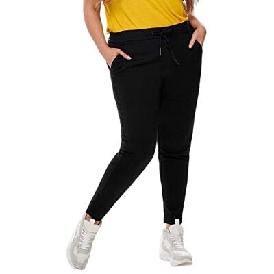 ONLY Carmakoma Damen Cargoldtrash Life Classic Pant Noos Hose, Schwarz, 46W / 32L EU ONLY Carmakoma Damen Cargoldtrash Life Classic Pant Noos Hose, Schwarz, 46W / 32L EU