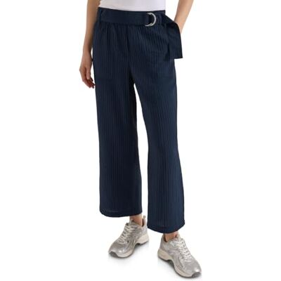 Cecil High Waist Wide Leg Hose im Loose Fit universal Blue S Cecil High Waist Wide Leg Hose im Loose Fit universal Blue S