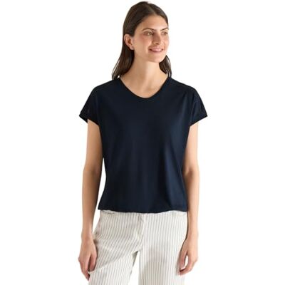 Cecil T-Shirt mit V-Neck und Spitzendetail Cecil T-Shirt mit V-Neck und Spitzendetail