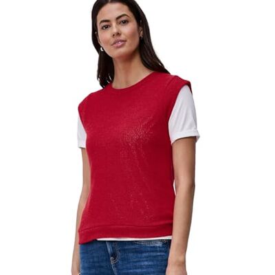 Street One Dropped Shoulder Top im Strick-Look Salsa red 38 Street One Dropped Shoulder Top im Strick-Look Salsa red 38