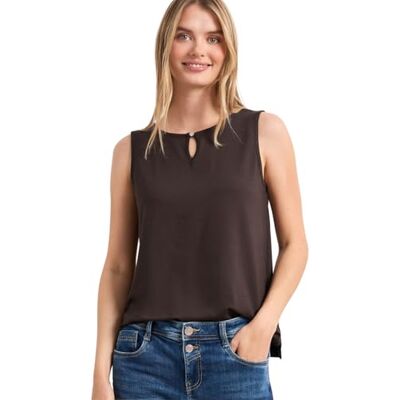Street One Damen Top mit U-Boot-Ausschnitt Street One Damen Top mit U-Boot-Ausschnitt